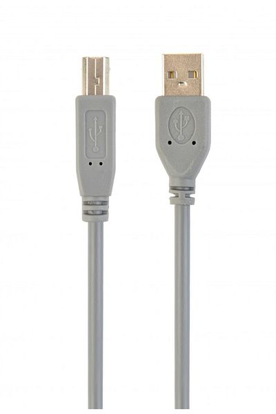 Cablexpert | Kabel USB | Męski | 4-pinowy USB Typ B | Męski | 4-pinowy USB Typ A | Szary | 1,8 m