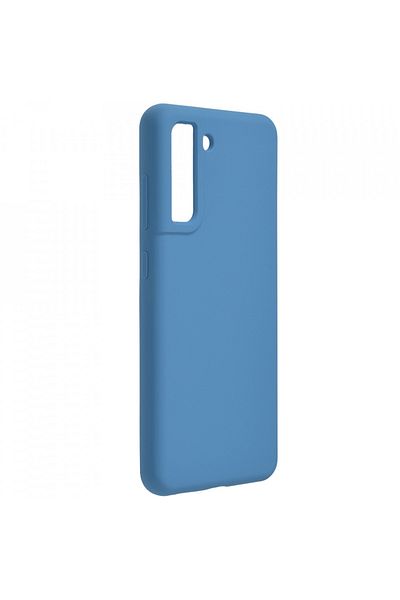 Techsuit Carcasă pentru Samsung Galaxy S21 FE 5G - Silicon cu Margini Moale - Albastru Denim