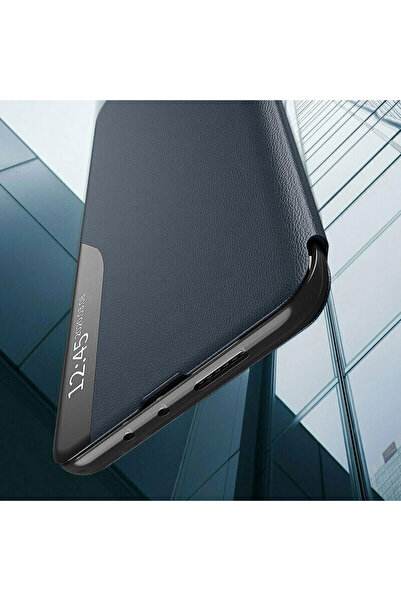 Techsuit Carcasă pentru Huawei P30 Lite / P30 Lite New Edition - Seria Efold - Albastru închis