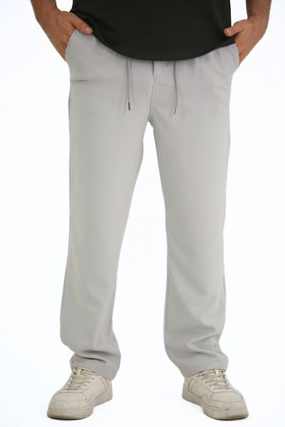 EXSPORT Double Fabric a Quality Baggy Straight Leg Trousers
