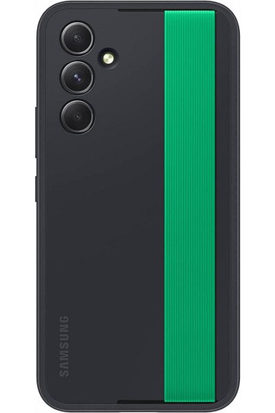 Samsung Haze Grip Case For Galaxy A54 5g, Ef-xa546cbegww - Black
