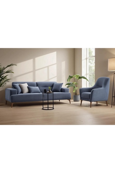 Vivense STİLL KOLTUK TAKIMI, LACİVERT