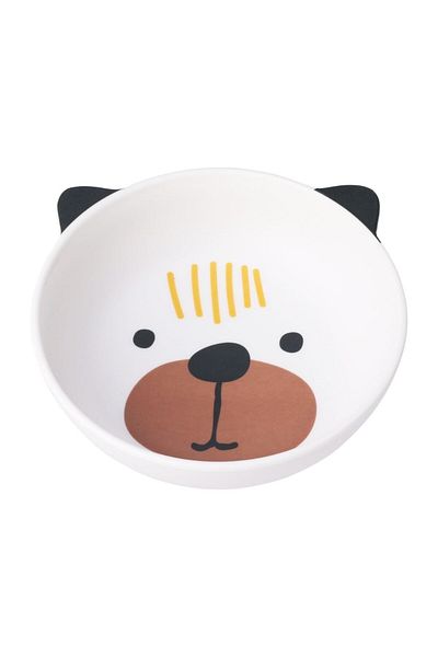 Gift Design Excellent Houseware children's bowl, 100% melamine, diameter 15 cm, matte finish, teddy bear