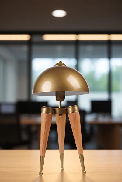 Lumexx Style Natural Aged Retro Table Lamp with Head