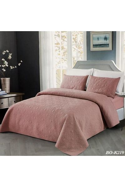bo Summer bed quilt for two people, 4 pieces, flesh color