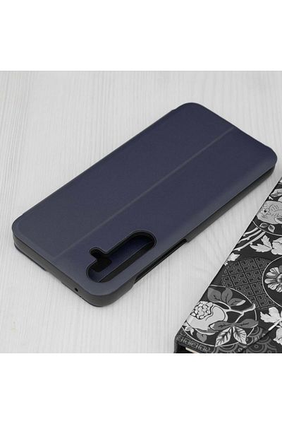 Techsuit Husă pentru Samsung Galaxy A55 5G - Seria eFold - Albastru închis