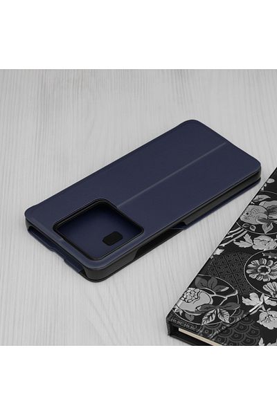 Techsuit Husă pentru Xiaomi 14T - Seria eFold - Albastru închis