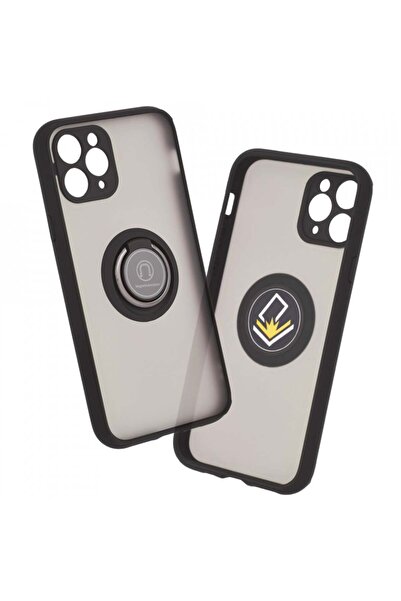 Techsuit Carcasă pentru iPhone 11 Pro Max - Glinth - Negru