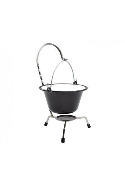 Perfect Home Serving pot stand, chrome, Perfect Home
