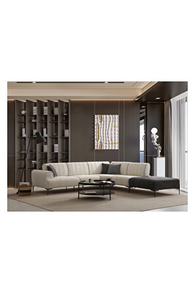 Vivense LİORA L KÖŞE TAKIMI, PUFLU