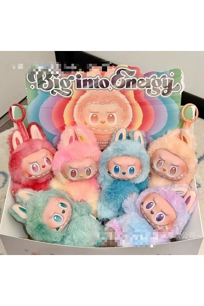 victiny Bubble Mart Labubu 3.0 High-Energy Series Third Generation PVC Plush Doll Gradient Color Baby Trendy