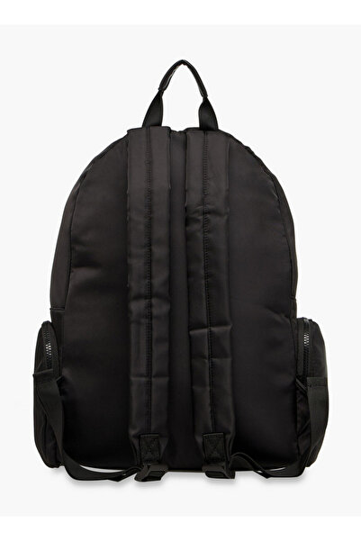 Lee Cooper Quilted Backpack with Adjustable Shoulder Straps and Zip Closure - 16x32x41 cm