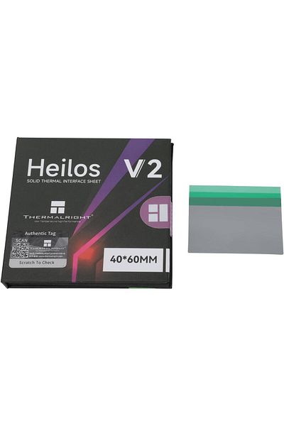 ThermalRight لوحة واجهة حرارية صلبة V2 Helios (40 × 60 مم) مع مادة تغيير الطور | متينة