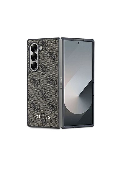 Guess Case for Samsung Galaxy Z Fold6 - Hardcase 4G (GUHCZFD6GF4GBR) - Brown