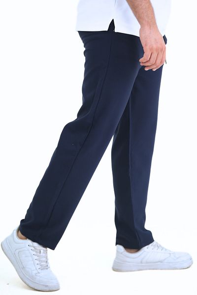 EXSPORT Double Fabric a Quality Baggy Straight Leg Trousers