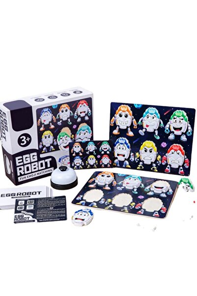 rexa لعبة ألغاز روبوت البيض بالجملة لعبة تعليمية مبكرة روبوت البيض يطابق وجه ...