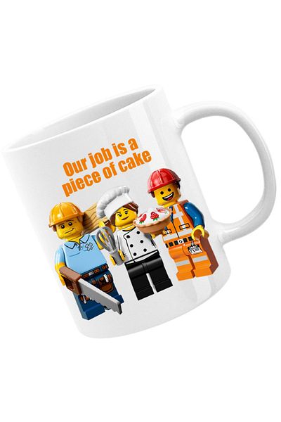 OEM Cana Jobs Piece of Cake Easy Delicious Food, alba, 330 ml