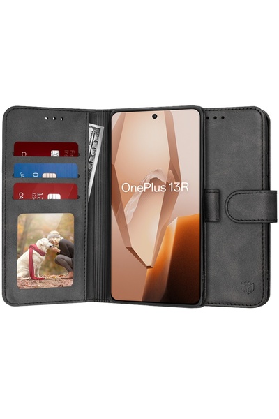 Techsuit Carcasă pentru OnePlus 13R - Jurnal - Negru