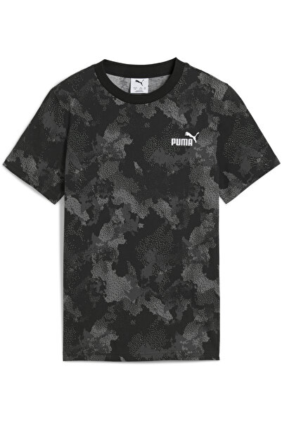 Puma Dětské tričko Essentials Camo All-Over Print