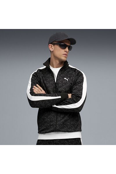 Puma Pánská tepláková bunda T7 All-Over Print