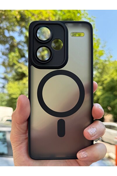 DÜNYA AKSESUAR Xiaomi redmi note 13 pro plus 5G uyumlu lens korumalı mat darb...