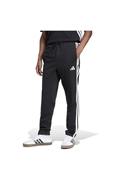 adidas Essentials 3-Stripes Single Jersey Men's Black Sweatpants
