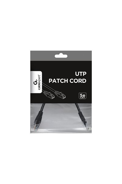 Cablexpert | Patch Cord Cat.5e UTP 0.25m | Black