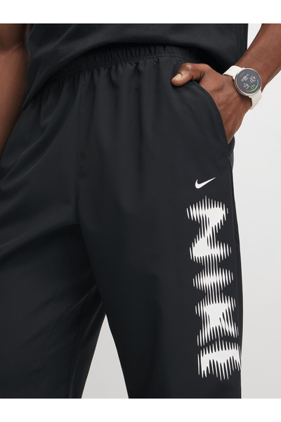 Nike Dri-FIT Run Stripe Woven Pant Düz Paça Erkek Eşofman Altı