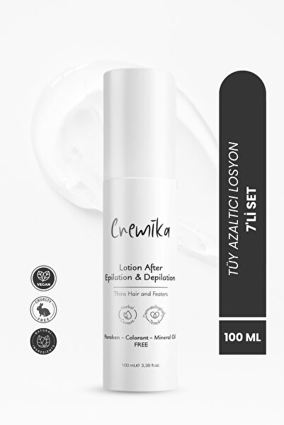 cremika Kozmetik Tüy Azaltıcı Losyon – Epilasyon Sonrası Kullanım, Patentli F...