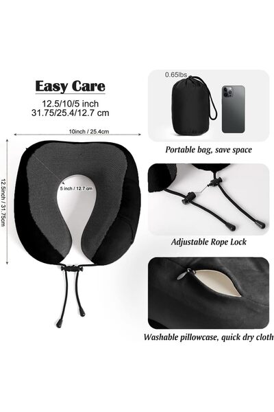 Mnuk MNP-3 Neck Pillow for Travel-Blue