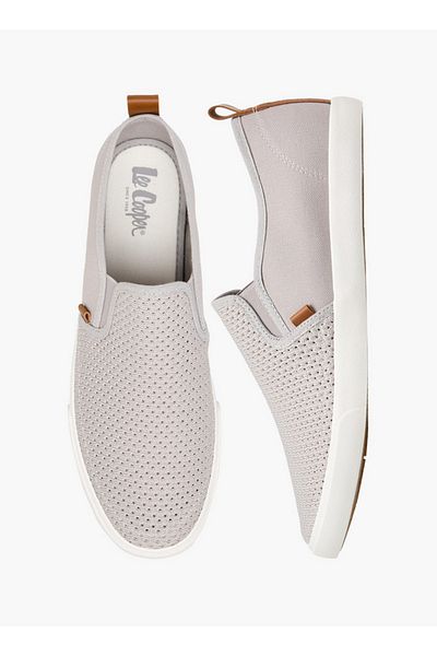 Lee Cooper Men's Mesh Textured Slip-On Loafers