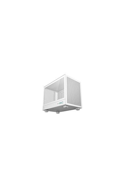 DeepC Ultraprzenośna obudowa Deepcool | CH160 WH | Biała | Mini-ITX | Zasilacz w zestawie Nie | ATX PS2