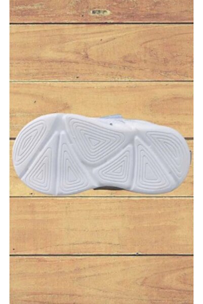 GÜLERSHOES Işıklı Renkli Tarz Günlük Rahat Ortopedi Hafif Bebe Çocuk Spor Beyaz 22-23-24-25 Numara