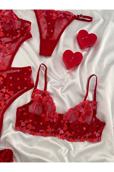 Lena Homewears Kadın Sütyen & Bodysuit İç Çamaşır Seti