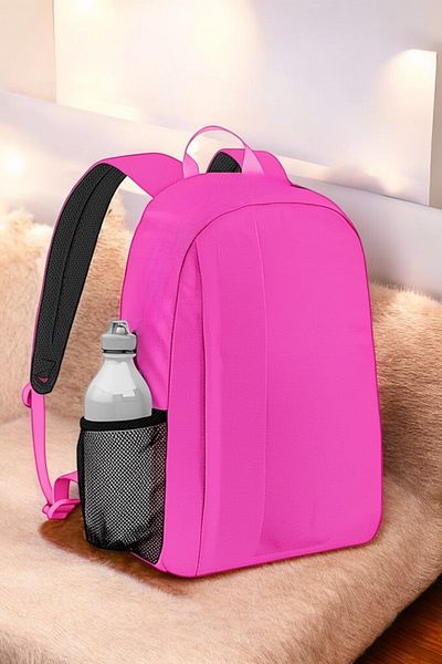 Toum Unisex Αδιάβροχο Μαύρο Καθημερινό Σακίδιο Ταξιδίου και Σχολείου