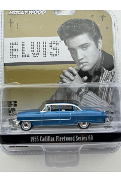 Greenlight 1/64 - Elvis Presley 1955 Cadillac Fleetwood Series 60 Blue