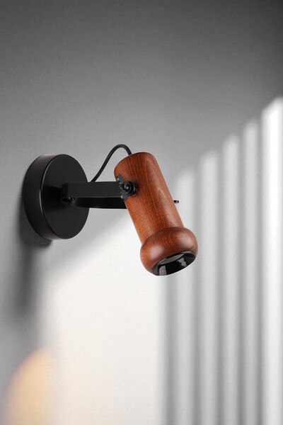 Lumexx Pascal Walnut Sconce