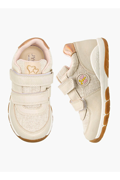 Juniors Butterfly Patch Sneakers with Hook and Loop Closure
