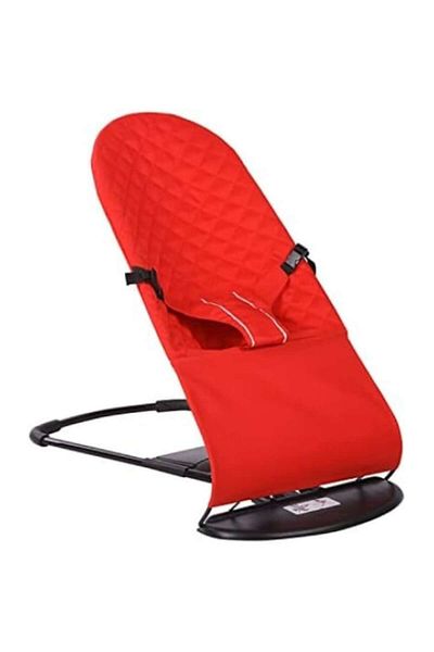 Mixbo Ergonomic rocking chair with safety belt Mixbo, 3-24 months, 10 kg, red