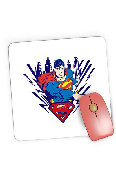 OEM Mousepad Gaming Superman Superhero Fly Cape, 21x19 см