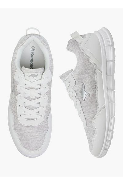 Kangaroos Women's Logo Embroidered Sports Shoes with Lace-Up Closure