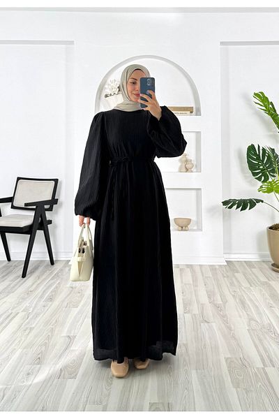 EFSUN MODA ΦΟΡΕΜΑ ΜΕ ΠΟΥΛΟΥΡΑ VRN ΠΟΛΥΕΣΤΕΡΙΚΟ ΥΦΑΣΜΑ ΦΩΛΙΑ - ΦΟΡΕΜΑ ΜΕ ΜΑΝΙΚΙ ΜΠΑΛΟΝΙ ΚΡΕΑΤΙΚΟ ΚΟΛΑΡΙ ΖΩΝΗ