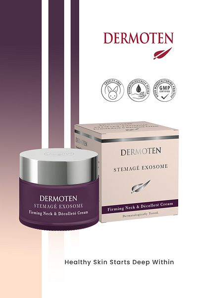 Dermoten Stemagé Exosome Stem Cell / Firming Neck and Decollete Exosome Cream 50 ml