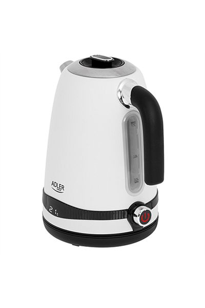 Adler Europe Adler | Czajnik | AD 1295w | Elektryczny | 2200 W | 1,7 L | Stal nierdzewna |