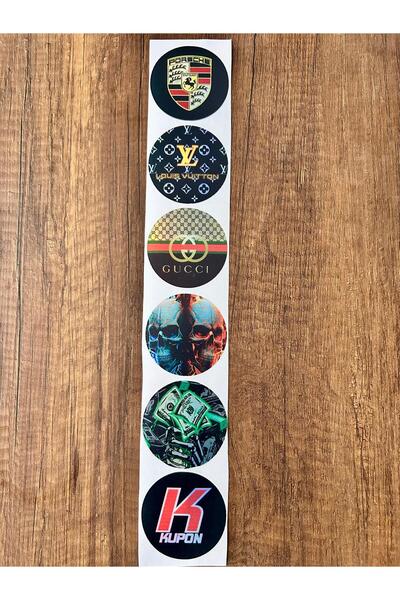 ototime Oto Ön Cam Logosu Hologramlı Yan kapı, Yan Cam Stickerı logo model2