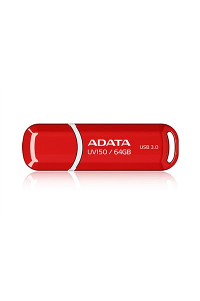 Adata UV150 64 GB USB 3.0 w Kolorze Czerwonym