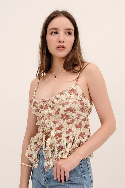 Addax Floral Lace Blouse A17415