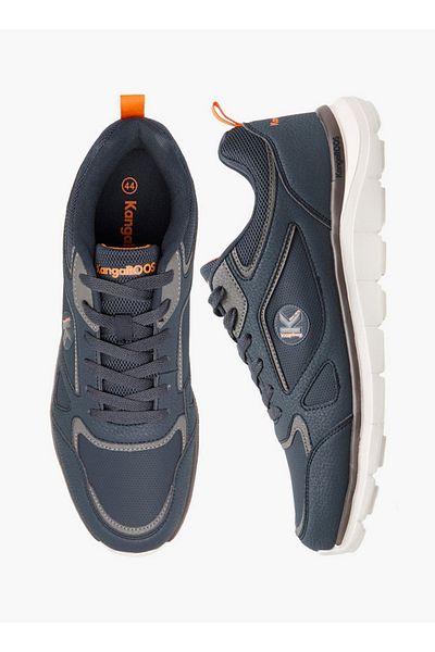 Kangaroos Men's Panelled Lace-Up Closure Sports Shoes