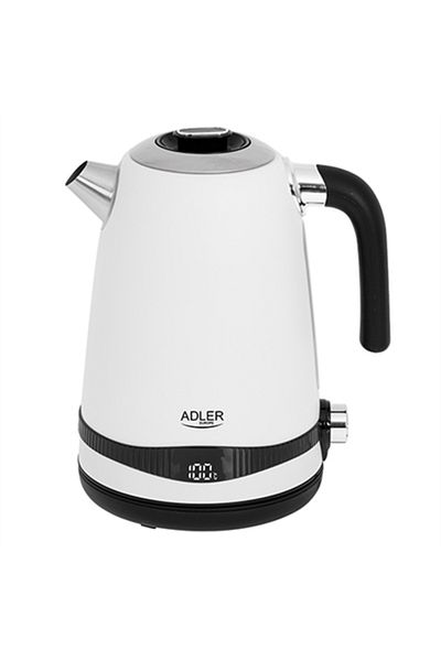 Adler Europe Adler | Czajnik | AD 1295w | Elektryczny | 2200 W | 1,7 L | Stal nierdzewna |