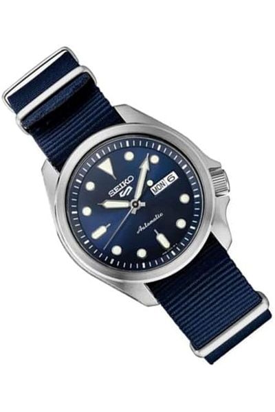 Seiko Men's Analogue Automatic Watch With Nylon Strap SRPE63K1